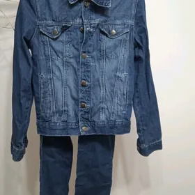 джинсовый костюм