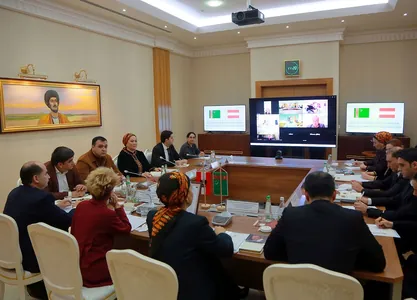 Aşgabatda Türkmen-awstriýa dostluk toparynyň mejlisi geçirildi