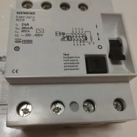 3 фаза УЗО автомат