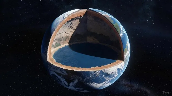 Учёные КНР выдвинули гипотезу о существовании «суперокеана» в нижней мантии Земли