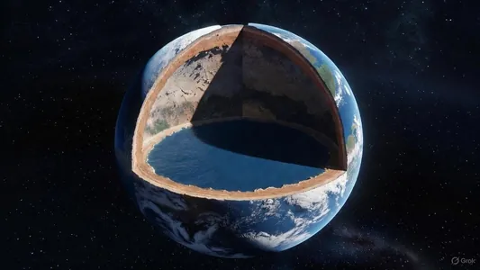 Учёные КНР выдвинули гипотезу о существовании «суперокеана» в нижней мантии Земли