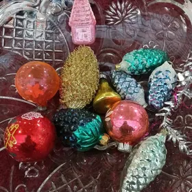елочные игрушки СССР