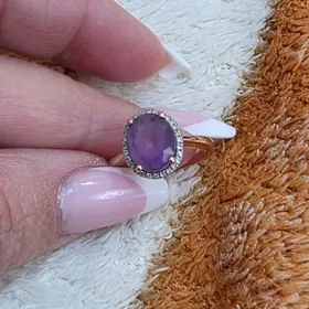 gyzyl yuzuk gaslary brilyant