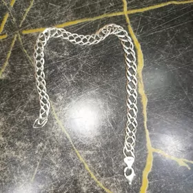 серебряный муж браслет