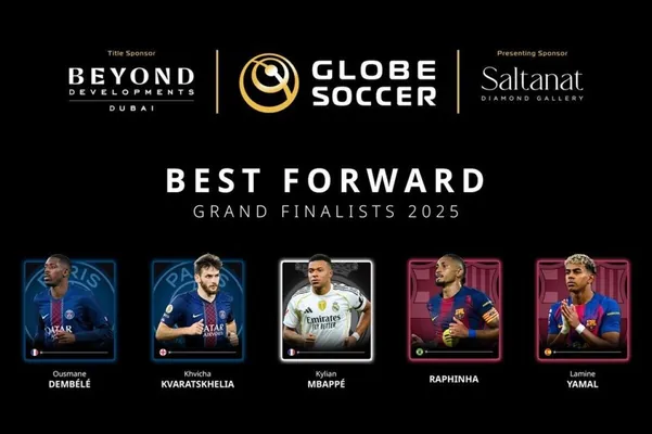 Globe Soccer Awards iň gowy oýunçy, tälimçi, klub we beýleki kategoriýalarda finalçylary kesgitledi
