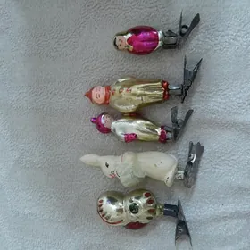 ёлочные игрушки ретро