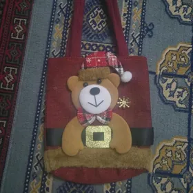 новогодняя сумочка для подарка