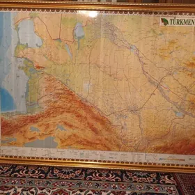 Turkmenistanyñ kartasy