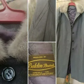 пальто с норкой