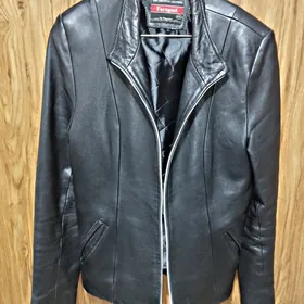 пиджак кожанный