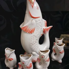 Фарфор рыбки