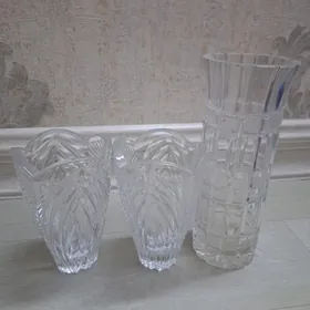 хрусталь вазочки