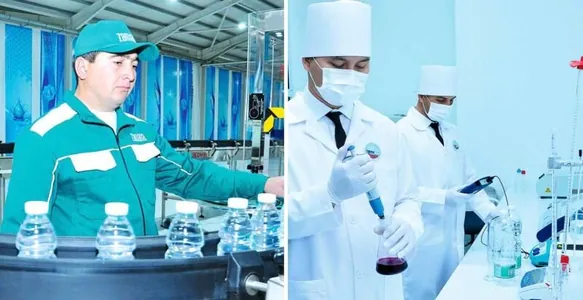 В Геоктепинском этрапе открыли новый завод по очистке воды