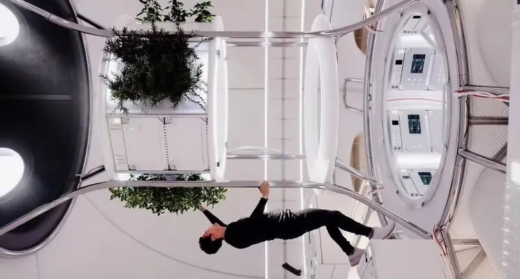 Появились рендеры орбитальной станции Thunderbird: она раскрывается в космосе