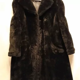 Шуба широкая