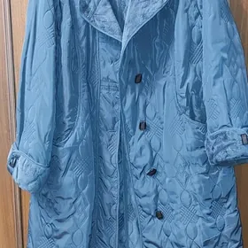 Стеганное пальто