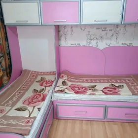 детская кровать угловая