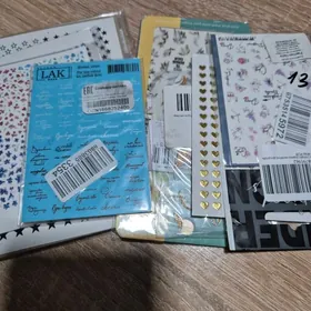 наклейки для ногтей новые