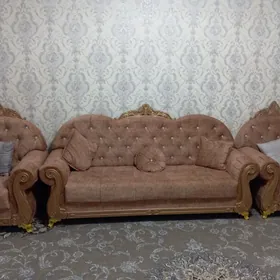 divav ve 2 sany kresla