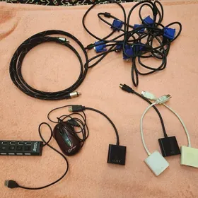 HDMI we VGA kabeller