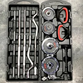 Gantel nabor 6v1 Гантел 58Kg