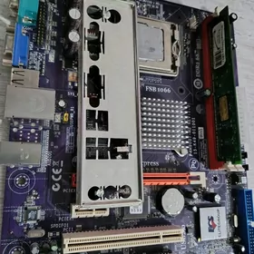 Materinka DDR2 + Cpu + Ram 1gb