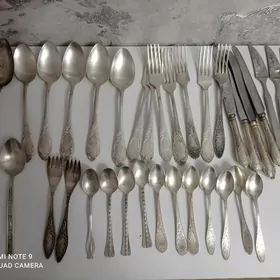 Мельхиоровые приборы