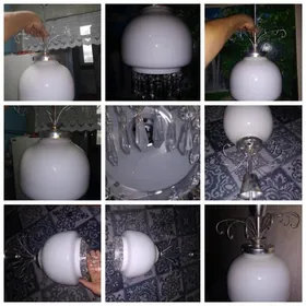 Российская люстра с хрусталика