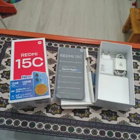 REDMI 15C (PAKET) 6+6/128