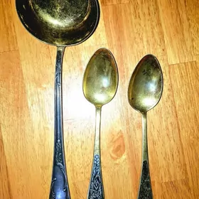 Ложки Столовые Серебро Kümüş