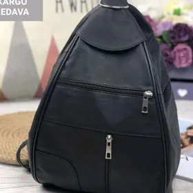 Кожаный рюкзак