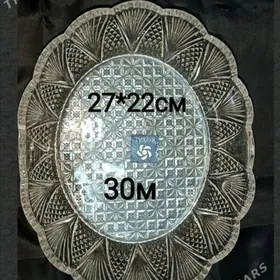 Ваза для фруктов под хрусталь.