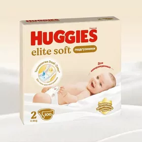 Huggies 2  100 шт