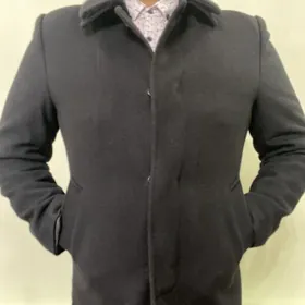 Gara talyp palto erkek