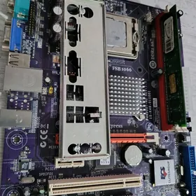 Materinka DDR2 + Cpu + Ram 1gb