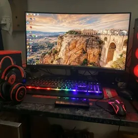 Игровой ПК 32 дюйма + Девайсы