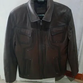 мужская кожаная куртка