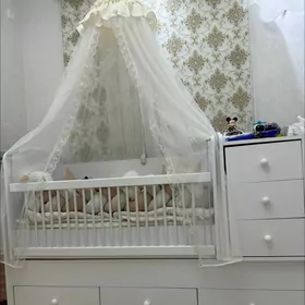 Detskiý çaga krowat