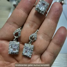 kümüş komplekt