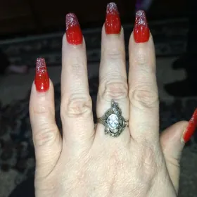 серебряное кольцо