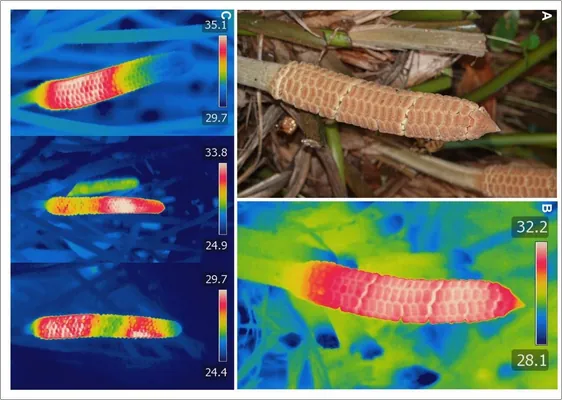 Gadymy ösümlikler güller peýda bolmazdan millionlarça ýyl öň, mör-möjekleri özüne çekmek üçin gozalaryny gyzdyrypdyrlar