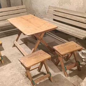 Скамейка раскладной стол курси
