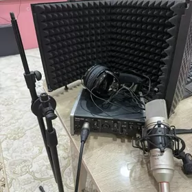 ses karta mic, naushnik, stoyk