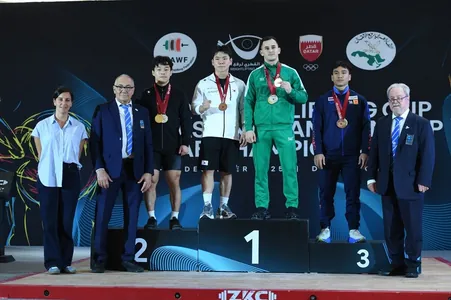 Туркменские тяжелоатлеты завоевали 6 медалей на международном турнире в Катаре