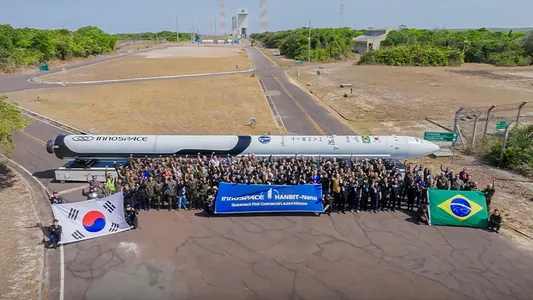 Первая частная ракета Южной Кореи разбилась вскоре после старта