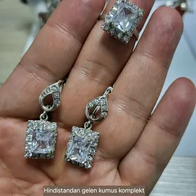 kümüş komplekt