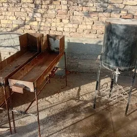 мангал и умывальник