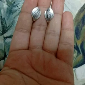 кумуш серги