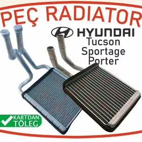 PEC RADIATOR РАДИАТОР ПЕЧКИ