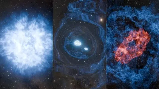 Kosmosda ozal görünmedik täze partlama görnüşi hasaba alyndy